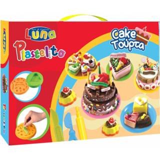 👉 Taart multikleur Luna Kleiset Taarten 27-delig 5205698441554