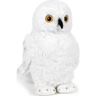 👉 Uilen knuffel wit pluche polyester kinderen Sneeuwuil 33 Cm - Vogels Knuffeldieren Speelgoed Voor Kind 8720147465228