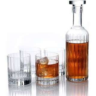 👉 Karaf glas transparant Luigi Bormioli Bach - Whisky Set Met 70 Cl / 23¾ Oz En 4 Whiskyglazen 33,5 11¼ 32622022757