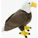 👉 Vogel knuffel bruin witte pluche polyester kinderen Bruin/witte Amerikaanse Zeearend 35 Cm - Roofvogel Knuffels Speelgoed Voor 8720147460261