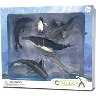 👉 Zeedier kunststof Collecta Speelset Zeedieren Deluxe Window Box 6-delig 4892900840505