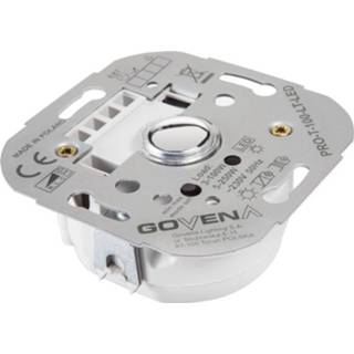 👉 Govena Lighting PROT-100-LT-LED Universele dimmer Geschikt voor lampen: LED-lamp, Halogeenlamp, Gloeilamp, TL-buis, Spaarlamp