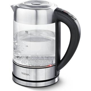 👉 Waterkoker glas transparant Blokker Digitaal Bl-10002 - 1,7 Liter 8718827147632