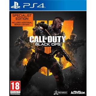 👉 Zwart Ps4 Call Of Duty Black Ops 4 Specialist Edition 5030917246111