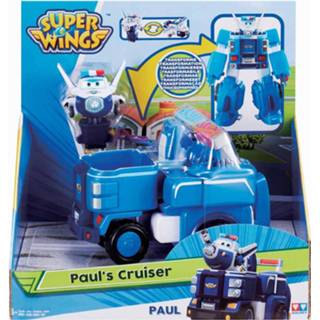 👉 Kunststof wit Super Wings Vehicle Paul Transforming 6911400363593