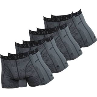 👉 Cavello Boxershorts 8-Pack Donkergrijs