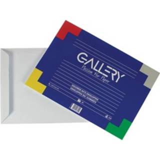 👉 Envelop blauw Gallery Enveloppen Ft 229 X 324 Mm, Gegomd, Binnenzijde Blauw, Pak Van 10 Stuks 5411401233211