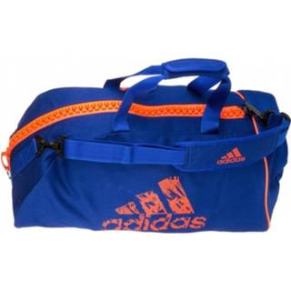 👉 Sporttas blauw oranje m Adidas Blauw/oranje 60 Liter Maat 3662513148555