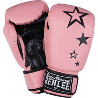 👉 Bokshandschoenen roze PVC Benlee Sistar 10 Oz 4250206760772