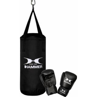 👉 PU zwart kinderen Hammer Boxing Set Fit Junior - Voor 4005251920905