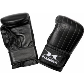 👉 Zakhandschoen zwart leer leder Hammer Boxing Zakhandschoenen Punch - Voorgevormd Maat S/m 4005251932106