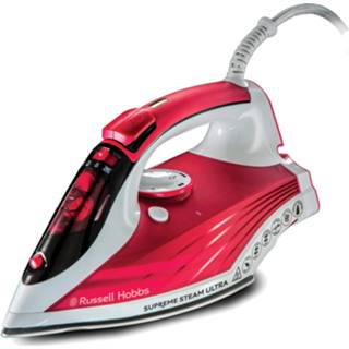 👉 Stoomstrijkijzer rood Supreme Steam Ultra Iron 23991-56 4008496881208