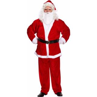 👉 Polyester XXL rood mannen Kerstman Kostuum Voor Heren 8719538317154