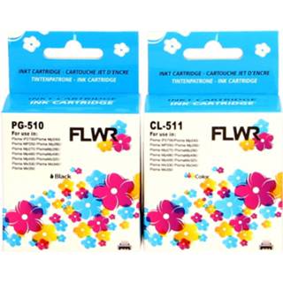 👉 Flwr Canon Pg-510/cl-511 Multipack Cartridge 8719551017345