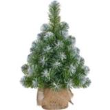 👉 Kerstboom groen PVC Frosted 60x23cm Kerstartikelen 8718861289015