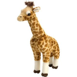 👉 Knuffel pluche polyester bruin kinderen Gevlekte Giraffen Staand 43 Cm - Safari Dieren Knuffels Speelgoed Voor 8719538981249