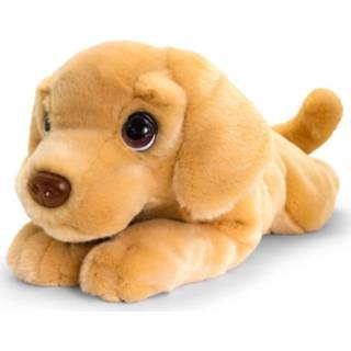 👉 Hondenknuffel bruine pluche kinderen Keel Toys grote Labrador honden knuffel 47 cm