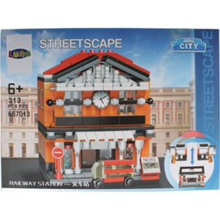 👉 Luna Mini City Streetscape Railway Station Bouwset 313-delig (657013) 5205698412479