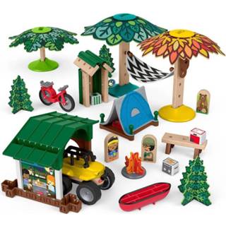 👉 Hout Fisher-price Bouwpakket Wonder Makers Camping 70-delig 887961762754