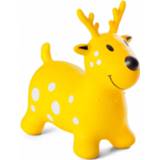 👉 Geel kunststof Bs Toys Skippyhert Jumping Deer 50 Cm 8717775442745