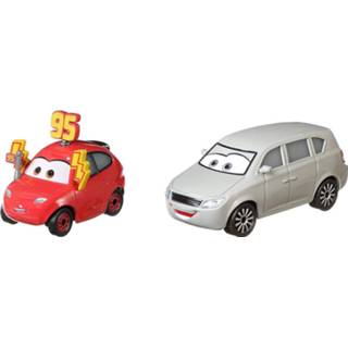 👉 Aluminium grijs Mattel Cars Voertuigen: Maddy Mcgear & Melissa Bernabrake 8719817550913
