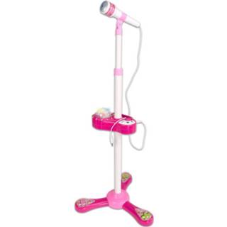 👉 Roze Bontempi Podiummicrofoon Met Lichtshow 98 Cm 47663337357