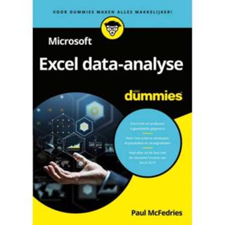 👉 Microsoft Excel Data-analyse Voor Dummies 9789045356457