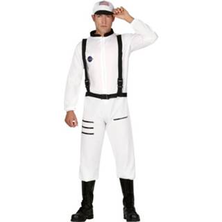 👉 Verkleedkostuum synthetisch wit mannen Astronauten Verkleed Kostuum Voor Heren - Ruimtevaart Thema Verkleedkleding Carnaval 8434077848760