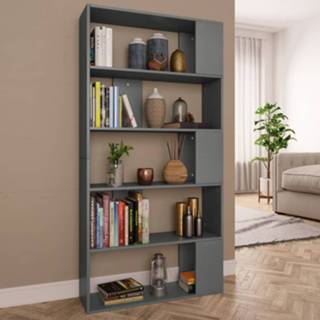 👉 Boekenkast/Kamerscherm 80x24x159 cm spaanplaat sonoma eiken