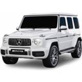 👉 Wit kunststof jongens Rastar Rc Mercedes-amg G63 1:24 27 Mhz 4042774452230