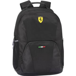 👉 Rugzak zwart polyester Ferrari - 40 X 29 14 Cm 8009117995690