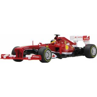 👉 Rood kunststof jongens Rastar Rc F1 Raceauto Ferrari 40 Mhz 1:18 4042774395605