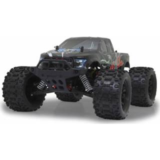 👉 Zwart kunststof Jamara Rc Skull Monstertruck 1:10 Lipo 2,4g 4042774451158