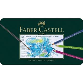 👉 Aquarelpotlood multikleur Faber-castell Albrecht Dürer Etui à 120 Stuks 4005401175117