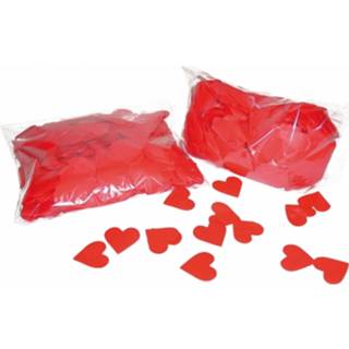 👉 Papier rood 3x Hartjes Confetti 250 Gram - Feestdecoratie- Tafeldecoratie-valentijn/trouwdecoratie 8720147709346