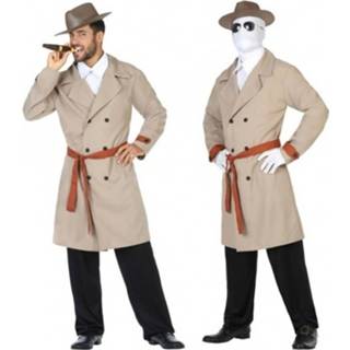 👉 Verkleedkostuum polyester multikleur mannen Verkleed Kostuum - Invisible Man Kostuum/pak Voor Heren Carnavalskleding Voordelig Geprijsd M/l 8719538835269