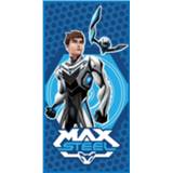 Badlaken blauw steel katoen Max Junior 70 X 140 Cm 5204679678712