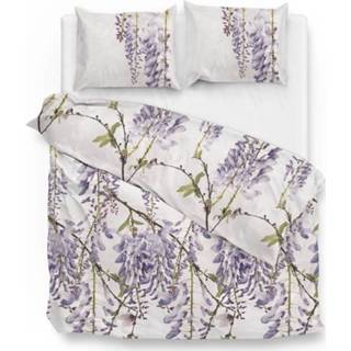 👉 Dekbedovertrek katoen paars Zo!home Fazio - Lits-jumeaux (260x200/220 Cm + 2 Slopen) Lilac 8718518246996