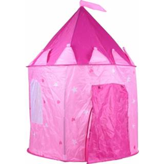 👉 Speeltent roze polyester Tender Toys Prinsessen 125 Cm 8719987144196