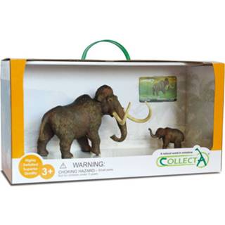 👉 Bruin kunststof Collecta Prehistorie: Mammoet Speelset 2-delig 4892900897967