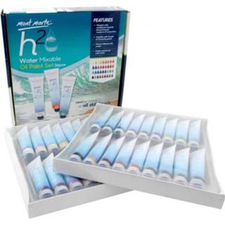 👉 Waterverf multikleur Mont Marte Set 36 Stuks A 18ml - Grote Napjes 7436939094071