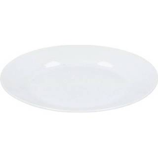 👉 Gebaksbordje wit porselein porseleinen 12x Dessert/gebaksbordjes 18 Cm - Kleine Bordjes Tafel Dekken 8720147314908