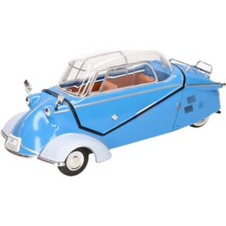👉 Modelauto blauw metaal Messerschmitt Kr200 16 Cm - Speelgoed Auto Schaalmodel 8720147297423