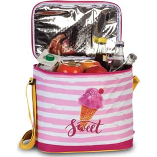 Koelbox roze Fabrizio 14 Liter Sweet 8719817566372