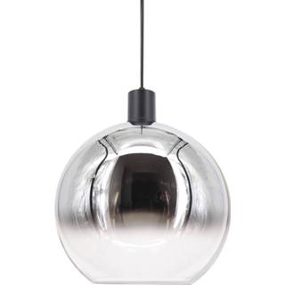 👉 Hanglamp glas zilverkleurig Lamponline Rosario Ø 30 Cm Chroom-helder 8719831735075
