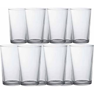 👉 Drinkglas transparant glas Drinkglazen/waterglazen Chope Set 280/330 Ml - 12-delig Koffie/thee Glazen 8720147722765