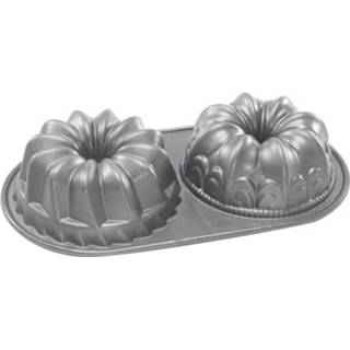 👉 Aluminium zilverkleurig Nordic Ware - Bundt Duet Pan 11172840240