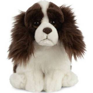 👉 Knuffel bruine pluche polyester bruin kinderen Springer Spaniel Hond 20 Cm - Honden Huisdieren Knuffels Speelgoed Voor 8720147745047