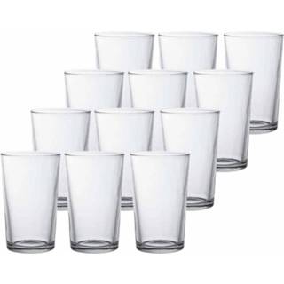 👉 Drinkglas transparant glas 18x Drinkglazen/waterglazen Chope 280 Ml - Koffie/thee Glazen 8720147722499