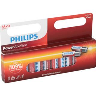 👉 Batterij alkaline 36x Philips Aa Batterijen Power 1.5 V - Lr6 / Accu 8720147748420